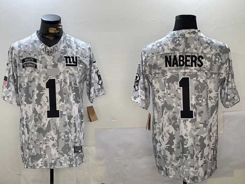 Men's New York Giants #1 Malik Nabers 2024 F.U.S.E Arctic Camo Salute To Service Limited Stitched Football Jersey Dzhi,We sell and wholesale Men's New York Giants #1 Malik Nabers 2024 F.U.S.E Arctic Camo Salute To Service Limited Stitched Football Jersey Dzhi on line form chian!